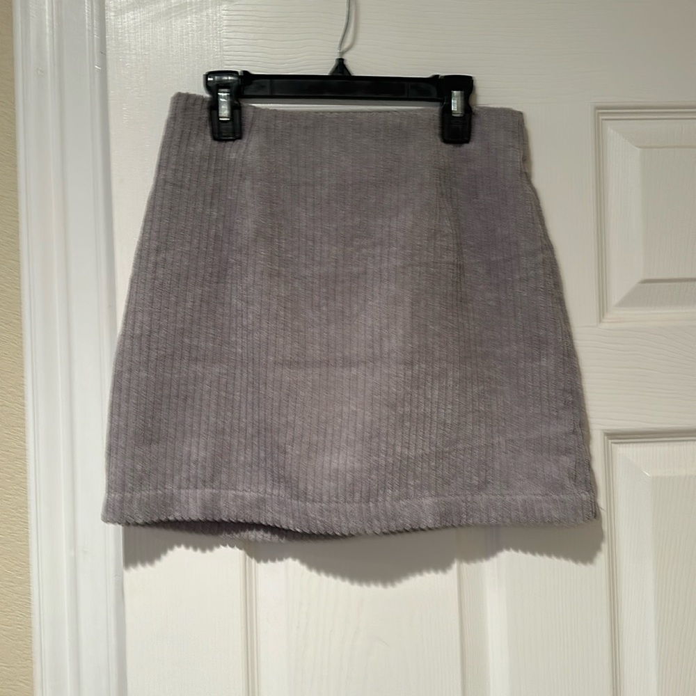 Gray skirt